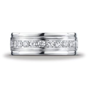 Channel Set Wedding Band - Image 1