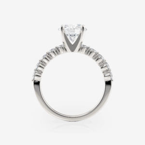 Platinum Elise Engagement Ring