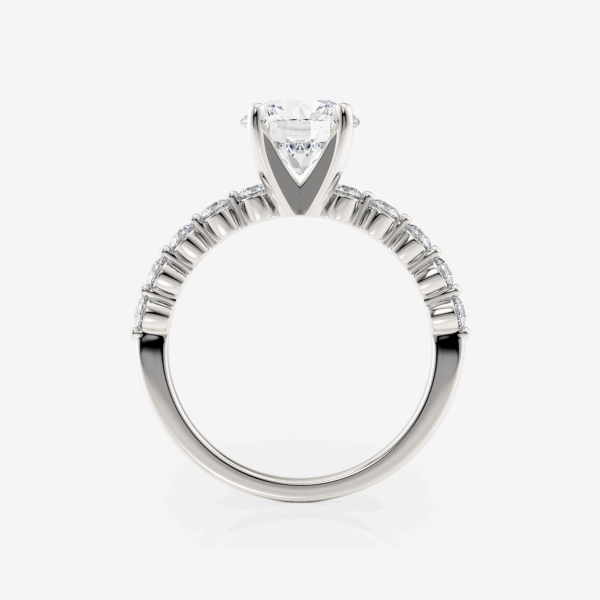 Platinum Elise Engagement Ring