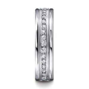 Channel Set Diamond Wedding Band - Image 3