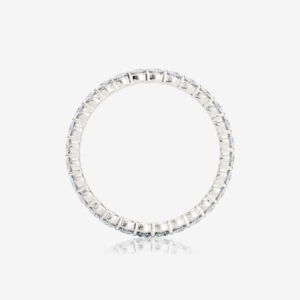 Elyse 2.00mm Double Shared Prong Eternity Band - Image 2