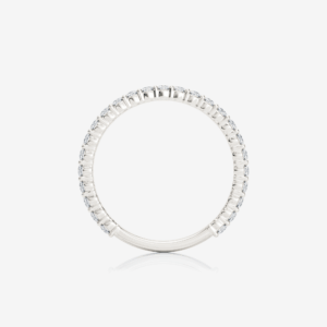 Ashlynn 1.60mm Double Shared Diamond Band - Image 4