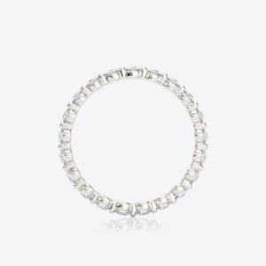Erin 2.00mm Singe Shared Prong Eternity Band - Image 3