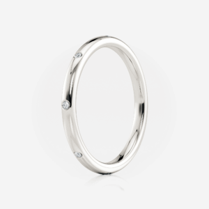Emersyn In-Lay Diamond Band - Image 2