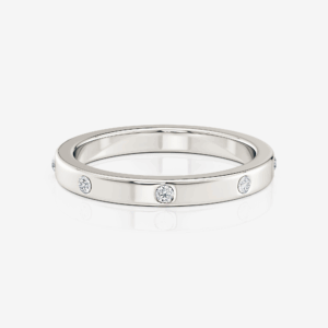 June In-lay Diamond Band - Image 1